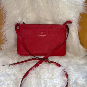 Like New Nanette Lepore Red Crossbody Purse
